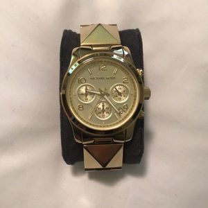 Gold Michael Kors watch